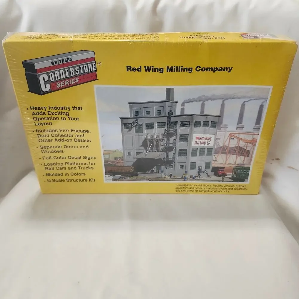 Red Wing Milling Company Kit N Scale Walthers Cornerstone Series Unopened B36